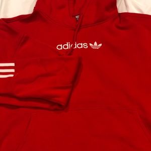 Red Adidas Hoodie